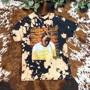 Kendrick Lamar Bleached The Damn Tour Concert Mens Short Sleeve T Shirt Size S